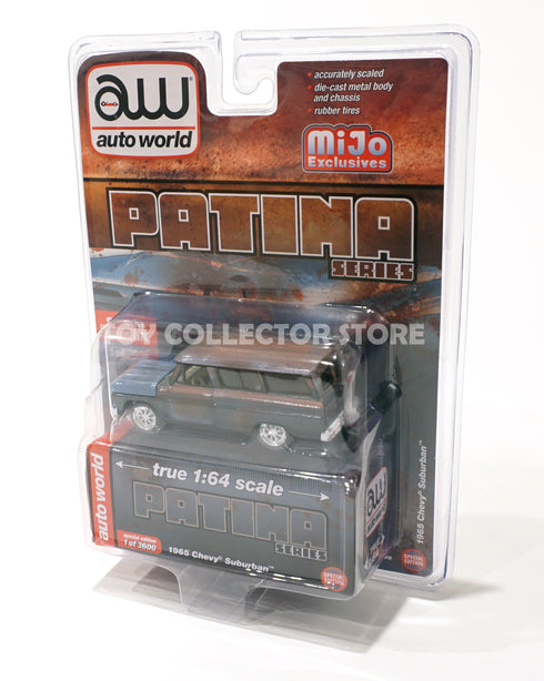 Auto World Mijo 1965 Chevy Suburban Weathered Rust Patina Series Limited Edition